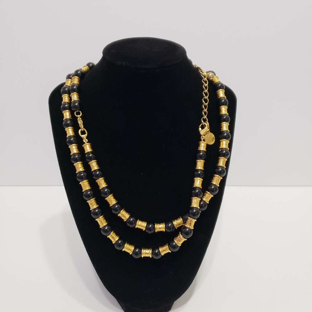 Vintage AKNI Gold Tone Necklace